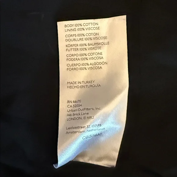 Anthropologie Maeve Puff Sleeve Midi Dress Belted Toe Waist Sz 12 - Picture 5 of 5